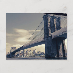 Brooklyn Bridge Postkarte