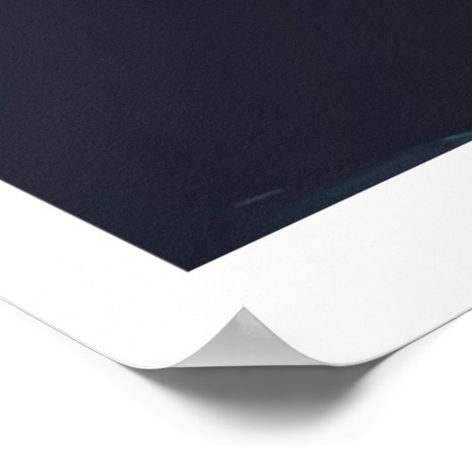 Brooklyn Bridge Retro Poster (Ecke)