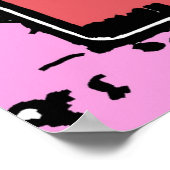 Brooklyn Bridge Sign Poster (Ecke)