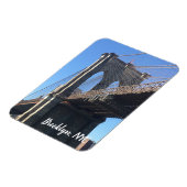 Brooklyn Bridge Sky New York City NYC Fotografy Magnet (Linke Seite)