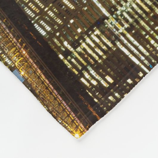 Brooklyn Bridge Skyline Fleecedecke (Ecke)