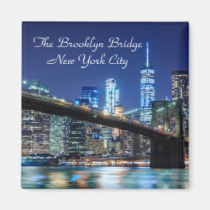 Brooklyn Bridge Skyline Magnet