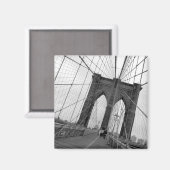 Brooklyn Bridge Slant Magnet (Vorderseite/Rückseite)