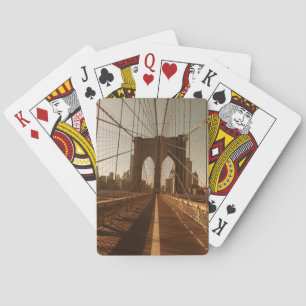 Brooklyn Bridge. Spielkarten