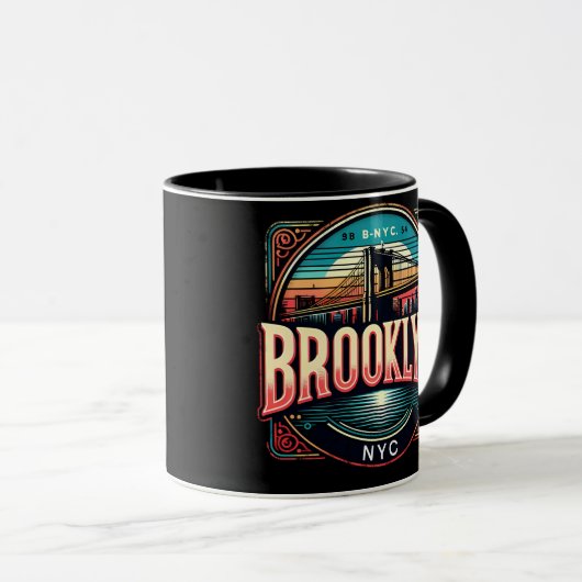 Brooklyn Bridge Tasse (VorderseiteRechts)