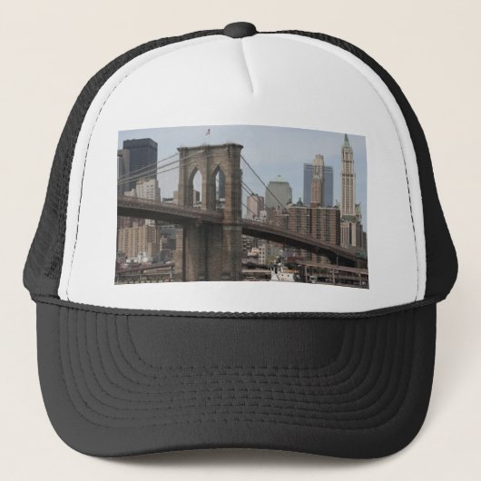 Brooklyn Bridge Truckerkappe (Vorderseite)