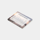 Brooklyn Bridge und Lower Manhattan Post-it Klebezettel (angewinkelt)