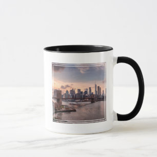 Brooklyn Bridge und Lower Manhattan Tasse