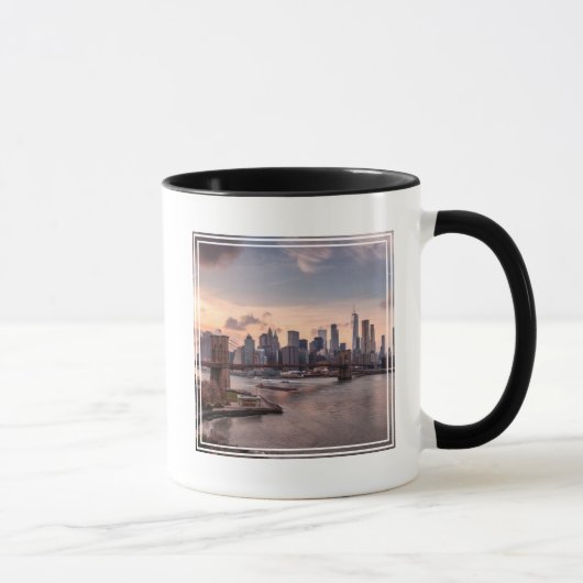 Brooklyn Bridge und Lower Manhattan Tasse (Rechts)
