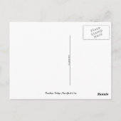 Brooklyn Bridge und The Statue of Liberty at Night Postkarte (Rückseite)