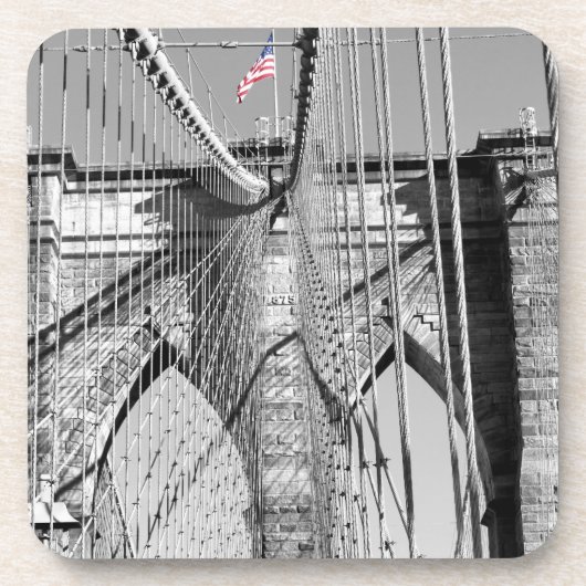 Brooklyn Bridge Untersetzer (Vorderseite)