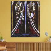 Brooklyn Bridge, Variation on a Old Theme Leinwanddruck (Insitu (Wohnzimmer))