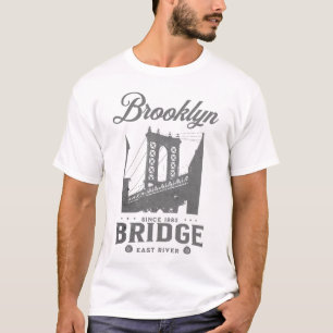 Brooklyn Bridge Vintag NYC T - Shirt