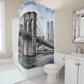 BROOKLYN BRIDGE WÄHREND DES TAGES DUSCHVORHANG (Beispiel)