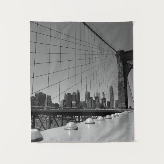 Brooklyn Bridge Wandteppich (Vorderseite)