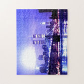 Brooklyn Bridge Water Color Digital Illustration Puzzle (Vertikal)