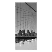 Brooklyn Bridge Werbekarte (Hinten)