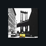 Brooklyn Bridge Yellow Taxi New York City Nyc Leinwanddruck<br><div class="desc">Brooklyn Bridge Yellow Taxi New York City Nyc Pop Art Leinwand Art Print.</div>