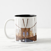 Brooklyn Bridge Zweifarbige Tasse (Links)