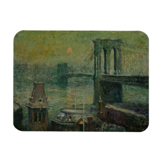 Brooklyn Bridge (zwischen 1917 und 1920) Ernest Magnet (Horizontal)