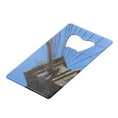 Brooklyn-Brücke 01 Geldkarten Flaschenöffner (Vorderseite Schrägansicht)