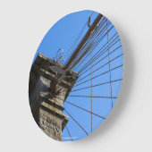 Brooklyn-Brücke 01 Große Wanduhr (Winkel)