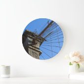 Brooklyn-Brücke 01 Große Wanduhr (Zuhause)