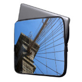 Brooklyn-Brücke 01 Laptopschutzhülle (Vorderseite Links)