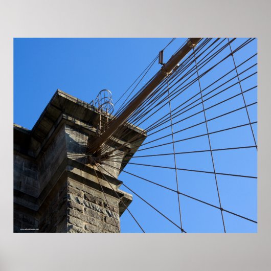 Brooklyn-Brücke 01 Poster (Vorne)