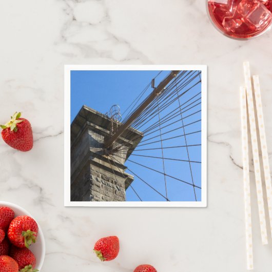 Brooklyn-Brücke 01 Serviette (Beispiel)