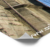 Brooklyn-Brücke 02 Poster (Ecke)