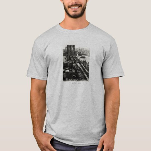 Brooklyn-Brücke 1900 T-Shirt (Vorderseite)