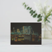 Brooklyn-Brücke 1982 Postkarte (Stehend Vorderseite)