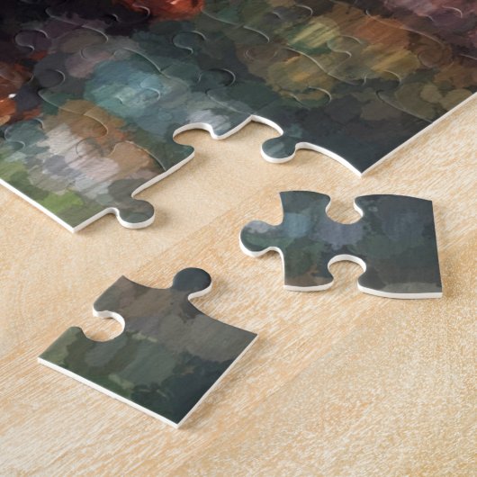 Brooklyn-Brücke am Nachtpuzzlespiel Puzzle (Seite)