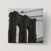 Brooklyn-Brücke Button (Vorderseite)