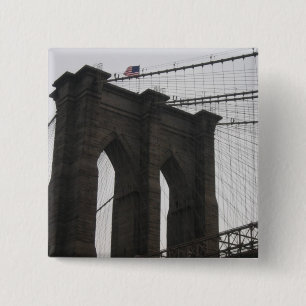 Brooklyn-Brücke Button