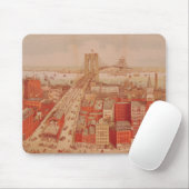 Brooklyn-Brücke, c.1883 Mousepad (Mit Mouse)