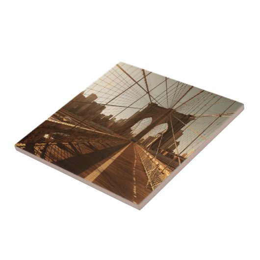 Brooklyn-Brücke Fliese (Seite)