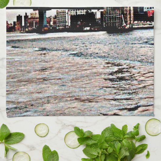 Brooklyn-Brücke Handtuch (Gefaltet)