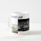 Brooklyn-Brücke Kaffeetasse (Vorderseite Links)