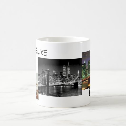 Brooklyn-Brücke Kaffeetasse (Mittel)