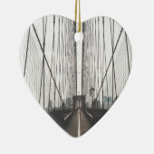 Brooklyn-Brücke Keramik Ornament (Rechts)