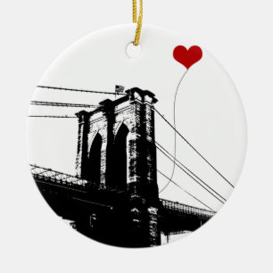 Brooklyn-Brücke Keramikornament