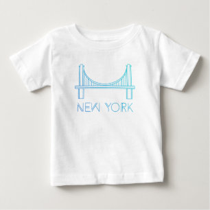 Brooklyn-Brücke   New York City Baby T-shirt