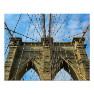 Brooklyn-Brücke, New York City - Foto-Druck Fotodruck