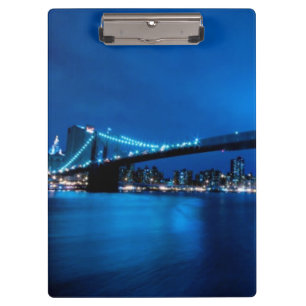 Brooklyn-Brücke, New York Klemmbrett