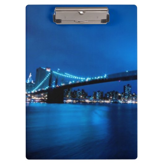 Brooklyn-Brücke, New York Klemmbrett (Vorderseite)