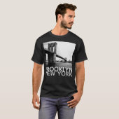 Brooklyn-Brücke New York, Männer T-Shirt (Vorne ganz)