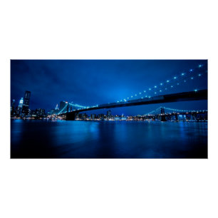 Brooklyn-Brücke, New York Poster