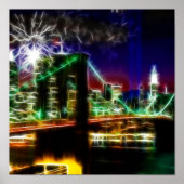 Brooklyn-Brücke Poster (Vorne)